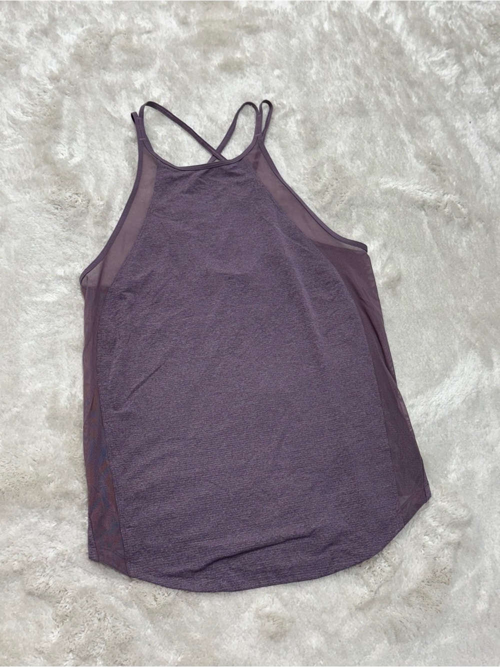 lululemon athletica Dusty Purple Cross-Back Tank